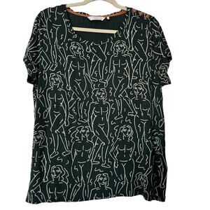 Anthropologie Numph Tee Size Large